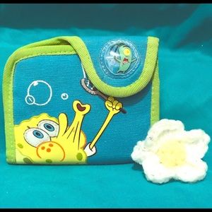 Sponge-bob Velcro Wallet (on hold!)